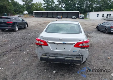 2014 Nissan Sentra Sv из США, поврежденный, VIN 3N1AB7AP5EL696323